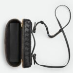 Bottega Veneta Bang Bang Vanity Case 9.1in/ 23cm Black Gold Hardware For Women 789109V3IV18425 - Image 6