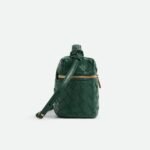 Bottega Veneta Bang Bang Vanity Case 9.1in/ 23cm Emerald Green Gold Hardware For Women 789109V3IV13049 - Image 4