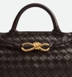 Bottega Veneta Andiamo East-West Top Handle Bag 11.4in/ 29cm Fondant Gold Hardware For Women 766010VCPP12272 - Image 6
