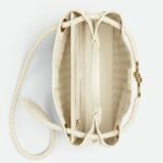 Bottega Veneta Andiamo Medium Top Handle Bag 12.6in/ 32cm Sea Salt Gold Hardware For Women 766016VCPP19211 - Image 6