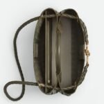 Bottega Veneta Andiamo Medium Top Handle Bag 12.6in/ 32cm Cypress Gold Hardware For Women 766016VCPP13231 - Image 7