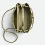 Bottega Veneta Andiamo Small Top Handle Bag Travertine 9.8in/ 25cm Gold Hardware For Women 766014VCPP12943 - Image 6