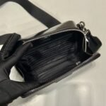 Prada Small Brique Bag Black For Women 7.4 in / 19 cm 2VH070_ZO6_F0002_V_ZMI - Image 9