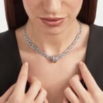 Bvlgari B.zero1 Necklace White Gold For Women 358320 - Image 2