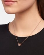 Bvlgari B.zero1 Necklace Rose Gold For Women 357255 - Image 2