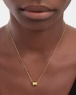 Bvlgari B.zero1 Necklace Yellow Gold For Women 359730 - Image 3