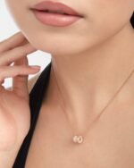 Bvlgari B.zero1 Necklace Rose Gold For Women 351116 - Image 6