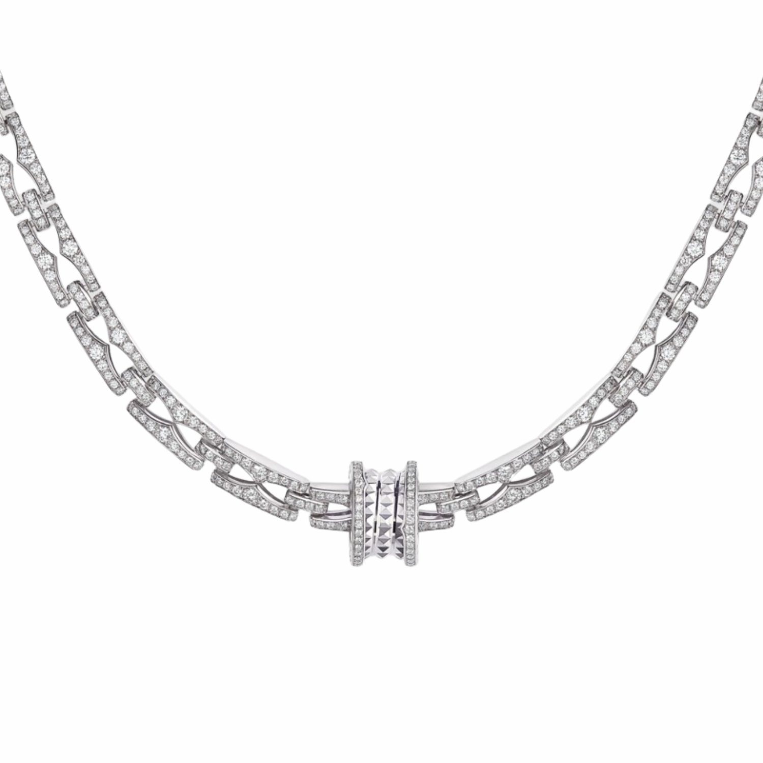 bvlgari-bzero1-necklace.jpg Bvlgari B.zero1 Necklace White Gold For Women 358320 - Image 1