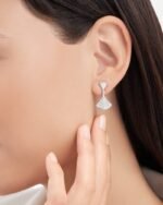 Bvlgari Divas’ Dream Earrings White Gold For Women 351100 - Image 3