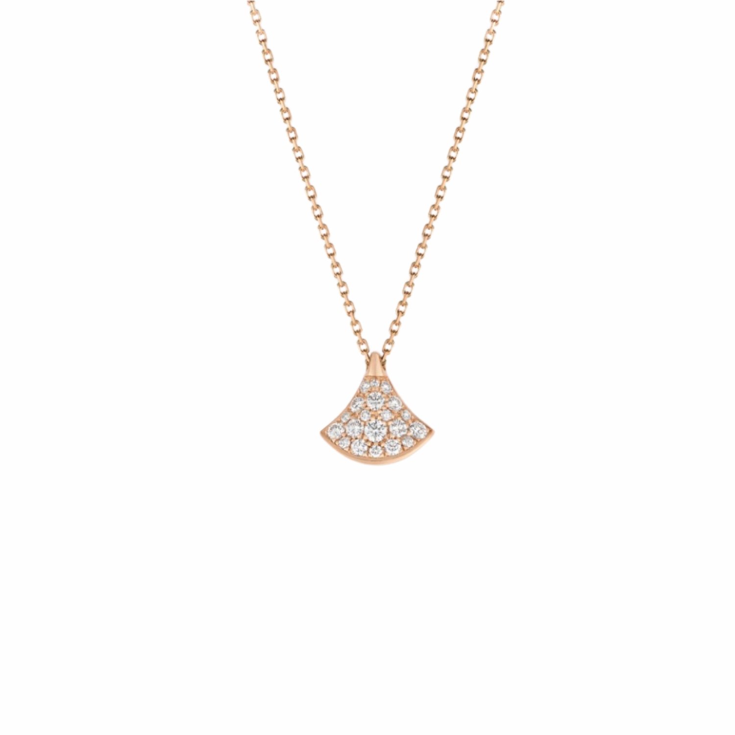 bvlgari-divas-dream-necklace-2.jpg Bvlgari Divas’ Dream Necklace Rose Gold For Women 361446 - Image 1