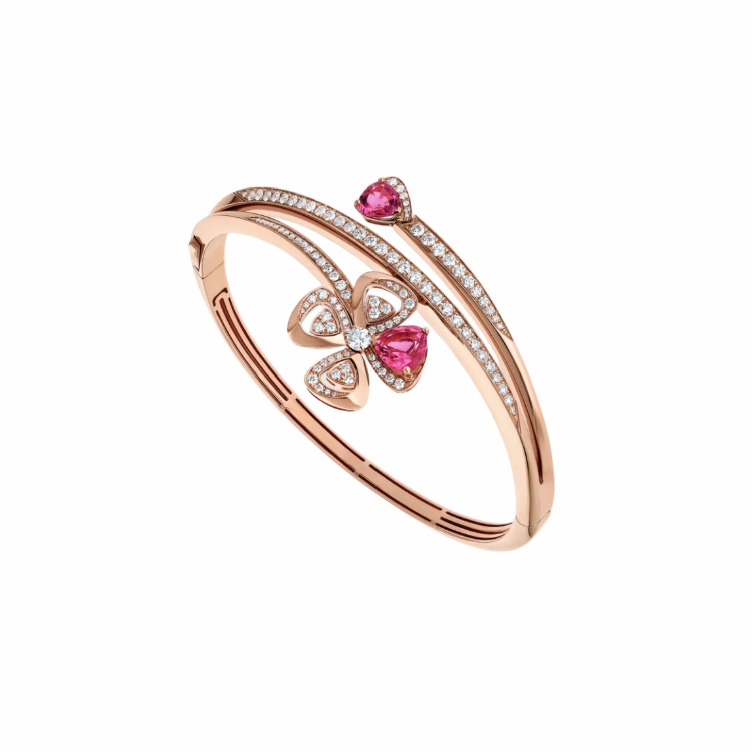 bvlgari-fiorever-bracelet.jpg Bvlgari Fiorever Bracelet Rose Gold For Women 360056 - Image 1