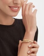 Bvlgari Serpenti Viper Bracelet Yellow Gold For Women 360701 - Image 2
