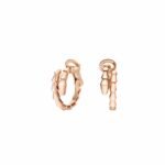 Bvlgari Serpenti Viper Earrings Rose Gold For Women 361293
