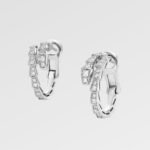 Bvlgari Serpenti Viper Earrings White Gold For Women 358360 - Image 3
