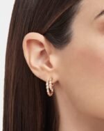 Bvlgari Serpenti Viper Earrings Rose Gold For Women 358361 - Image 2