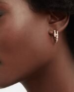 Bvlgari Serpenti Viper Earrings Rose Gold For Women 358361 - Image 4