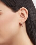 Bvlgari Serpenti Viper Earrings Rose Gold For Women 358361 - Image 5