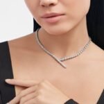 Bvlgari Serpenti Viper Necklace White Gold For Women 360350 - Image 4