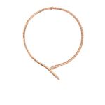 Bvlgari Serpenti Viper Necklace Rose Gold For Women