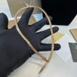 Bvlgari Serpenti Viper Necklace Rose Gold For Women - Image 7
