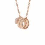 Bvlgari Serpenti Viper Necklace Rose Gold For Women 357794