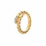 Bvlgari Serpenti Viper Ring Yellow Gold For Women 360461