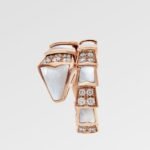 Bvlgari Serpenti Viper Ring Rose Gold For Women 350670 - Image 4