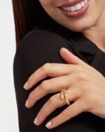 Bvlgari Serpenti Viper Ring Yellow Gold For Women 358642 - Image 4