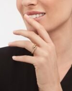 Bvlgari Serpenti Viper Ring Yellow Gold For Women 357494 - Image 2