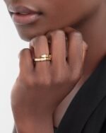 Bvlgari Serpenti Viper Ring Yellow Gold For Women 358642 - Image 5