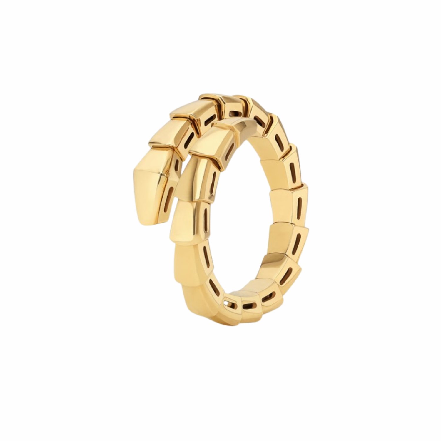 bvlgari-serpenti-viper-ring-5.jpg Bvlgari Serpenti Viper Ring Yellow Gold For Women 358642 - Image 1