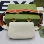 Gucci Blondie Small Shoulder Bag 8.7in/ 22cm White Gold Hardware For Women‎ ‎698643 UXXAG 9161 - Image 6