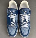 Trainer Sneaker Blue Denim For Men - Image 4
