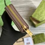 Gucci Diana Jumbo GG Zip Around Wallet With GG Signature Brown For Men 7.5in/19cm GG - Image 2
