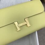 Hermes Constance Long Togo Wallet Yellow, Gold Toned Hardware Bag For Women, Women's Handbags, Shoulder Bags 8.1in/21cm - Image 5