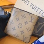 Louis Vuitton Trio Pouch Monogram Reverse For Women 7.7in/19.5cm M68756 - Image 2