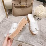 Hermes Eze 30 Sandal White For Women H221026Z 90380 - Image 4