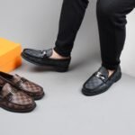 Classic Black Moccasin Shoes For Men - Image 4