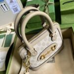 Gucci Horsebit 1955 GG Mini Bag Beige 677212 UULAG 9682 - Image 4