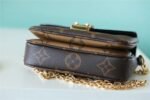 Louis Vuitton Micro Metis Pochette Shoulder Bag 5.5in/ 14cm Brown Monogram Canvas Gold Hardware For Women M81267 - Image 8