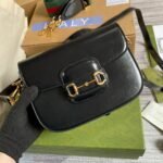 Gucci Horsebit 1955 Mini Bag Black 658574 18YSG 1060 - Image 13