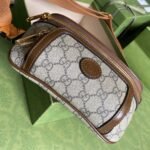 Gucci Belt Bag With Interlocking G Beige And Ebony 682933 92THG 8563 - Image 7