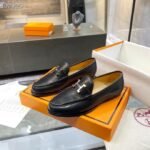 Hermes Loafer Black For Women, Women's Shoes