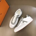 Hermes Boomerang Sneaker White For Men - Image 4