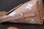 Louis Vuitton CarryAll PM Shoulder Bag 11.6in/ 29.5cm Brown Gold Hardware For Women - Image 4