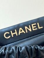 Chanel CC Small Bucket Bag Black - Image 9