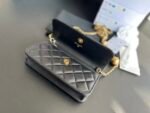 Chanel CC Wallet On Chain Bag Black - Image 7