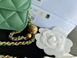 Chanel CC Wallet On Chain Bag Green - Image 8