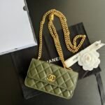 Chanel CC WOC Bag Green Khaki