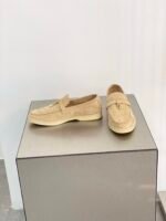 Loro Piana Summer Charms Walk Loafers Sandstone For Women - FAE5444 D044 - Image 2